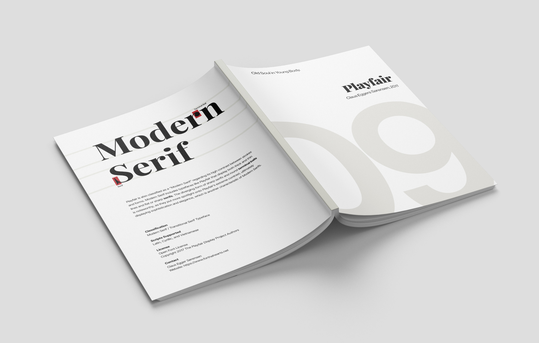 Typeface Specimen Book Project